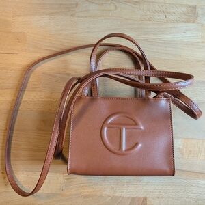 Telfar Small Tan Shopping Bag